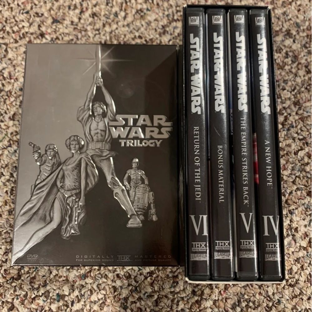 Star Wars trilogy boxed set